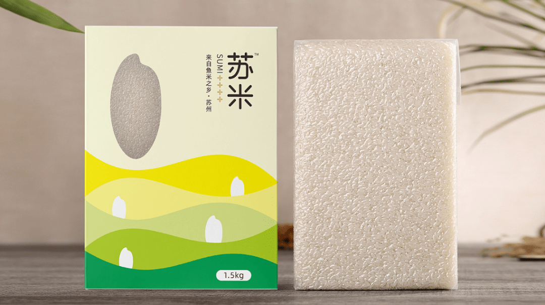 大米包装这样设计才能吸引消费者注意
