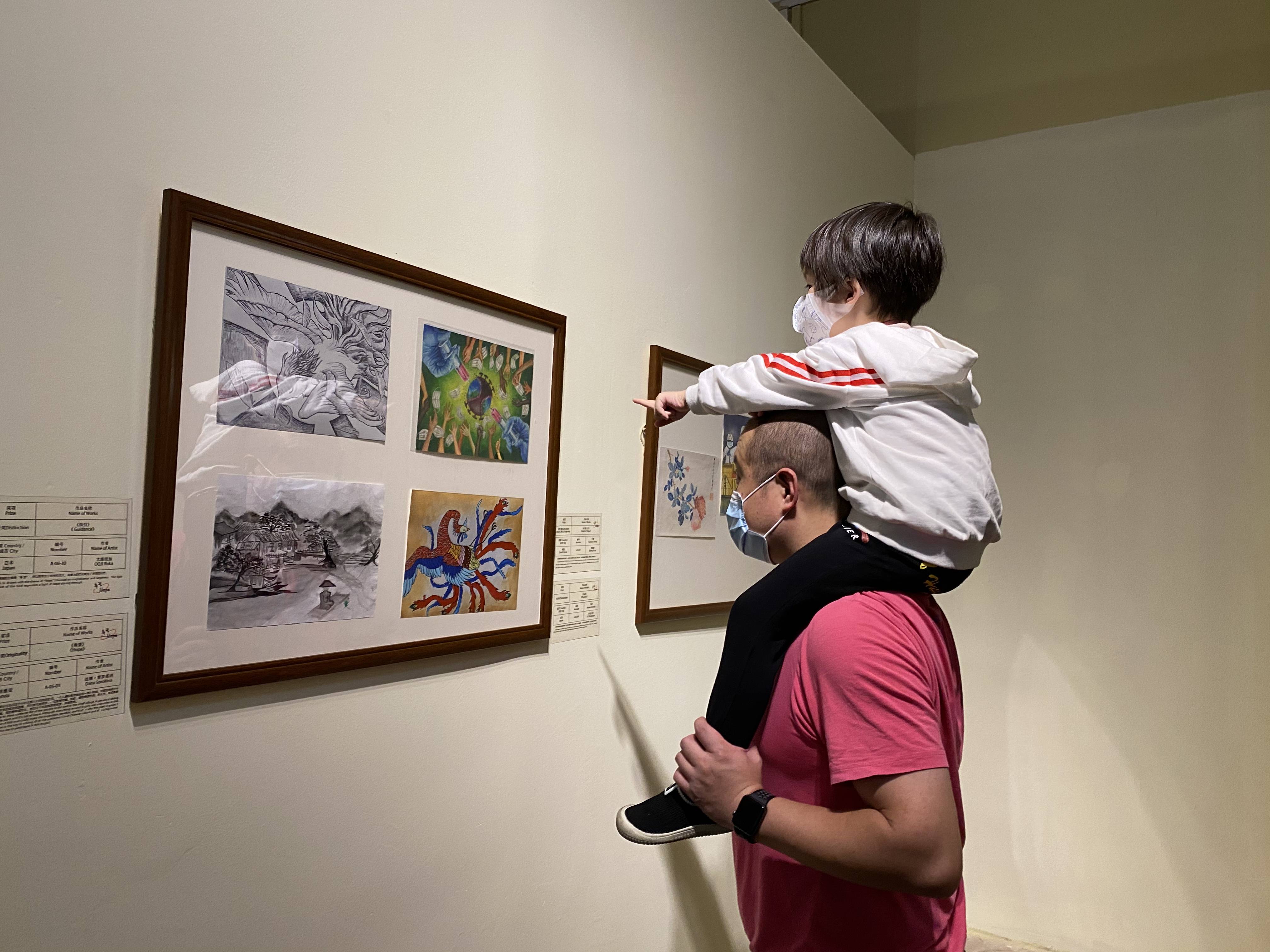 "守望相助 童绘未来", 广东国际青少年画展在沙面开幕