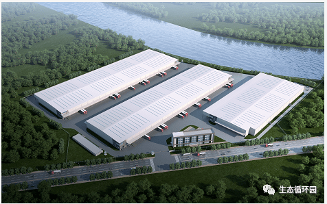 肥东的循环经济示范园九个项目参加全市重大项目集中开工
