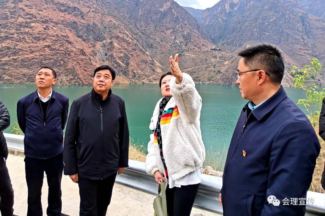 县委常委,组织部长,党校校长廖进刚陪同调研.