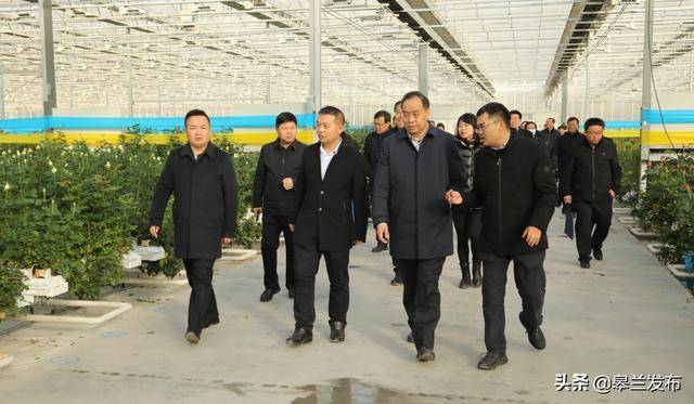 皋兰县党政考察团赴兰州新区参观学习