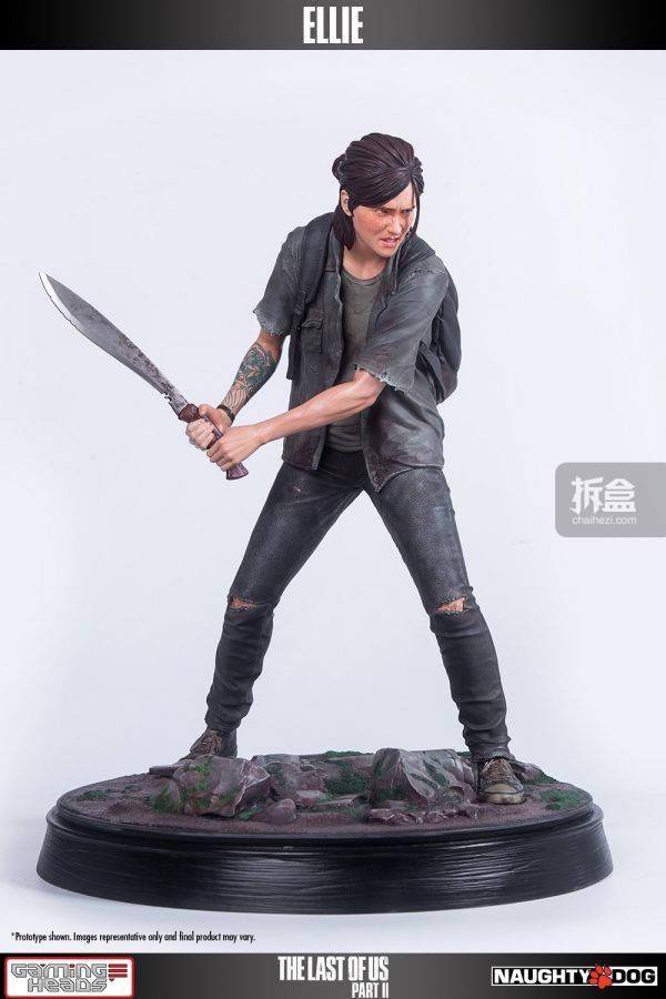 gaming heads 最后生还者2 美国末日2 艾莉 ellie 1/4雕像
