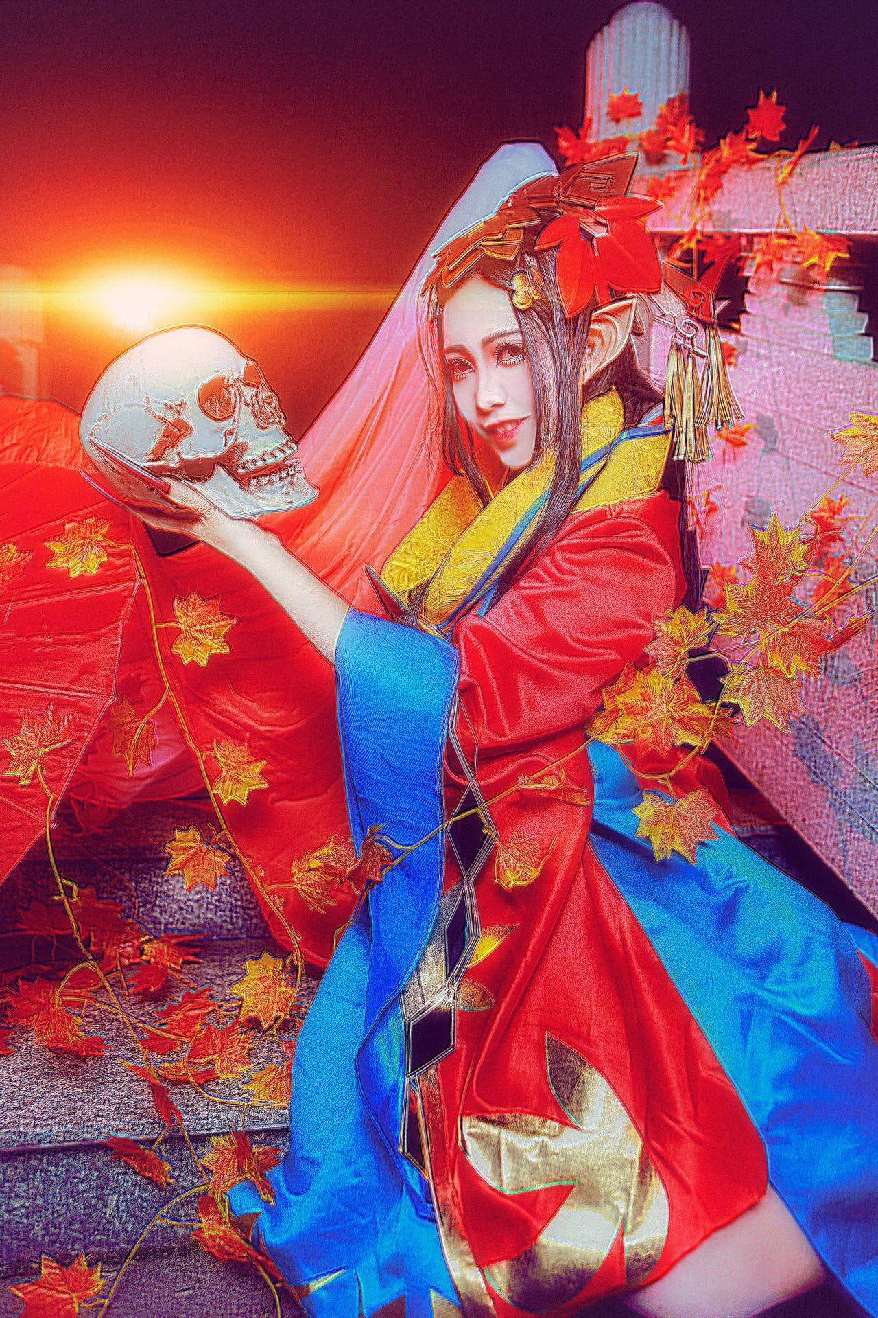 tya事务所阴阳师鬼女红叶觉醒cosplay