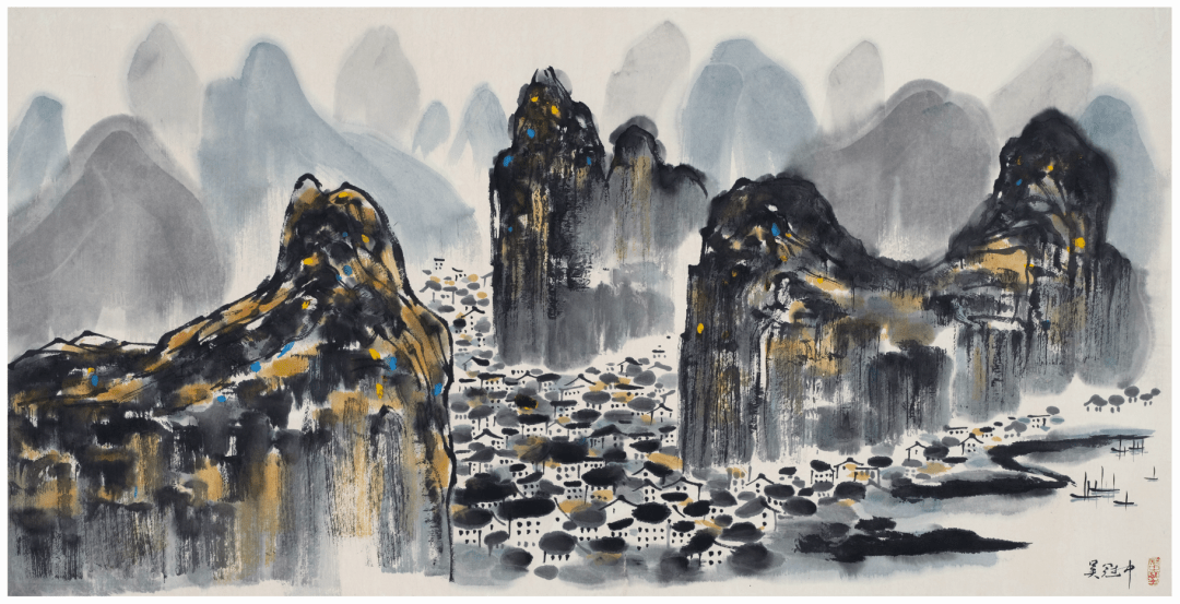 画冠中西林风眠吴冠中大师书画信札手稿展正式开展