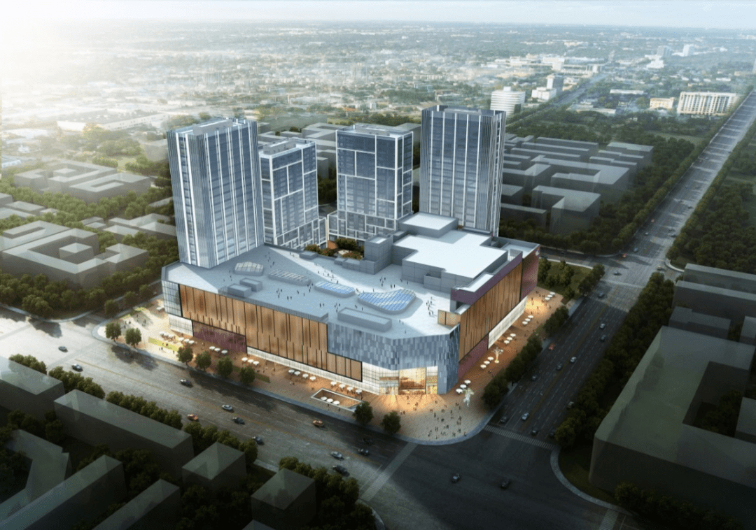 预见洪山白沙洲青菱片区新增9个大型商业体设计效果图提前曝光