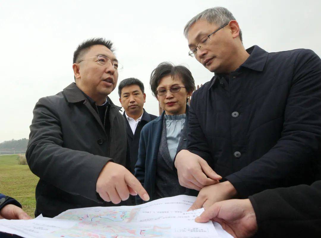 刘荣华参加陈历章带队调研锦江水环境治理情况并召开工