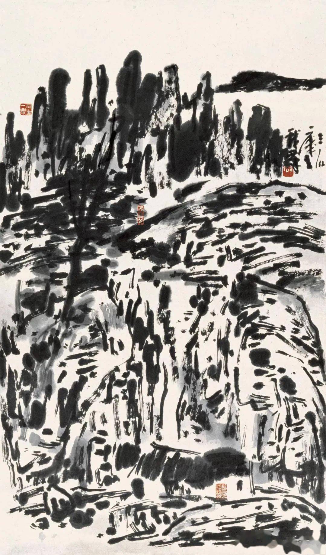 在笔墨构成的审美观照中超凡脱俗谈曾宓书画艺术的欣赏一