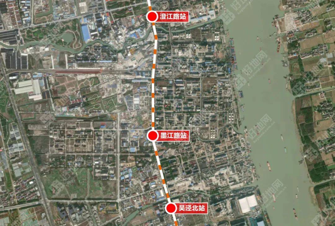 上海地铁23号线一期选线规划公示,从闵行至徐汇设22站