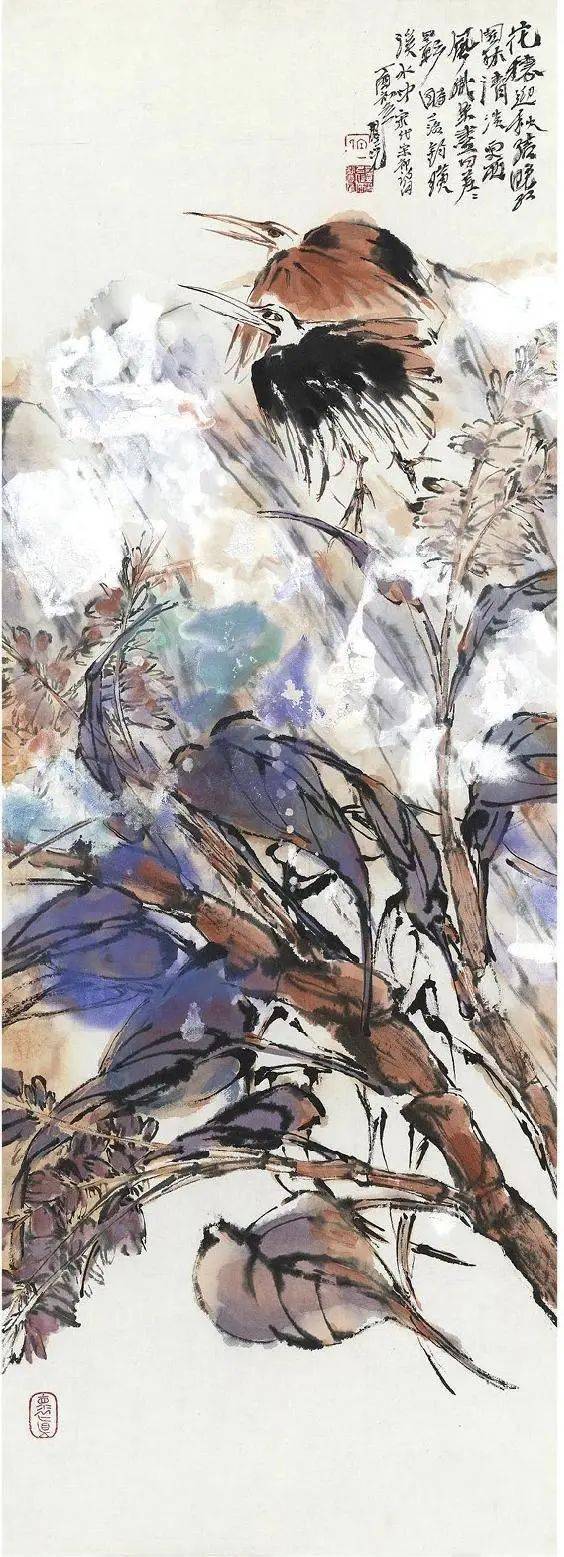 清逸高标静美雅韵宋丰光花鸟画