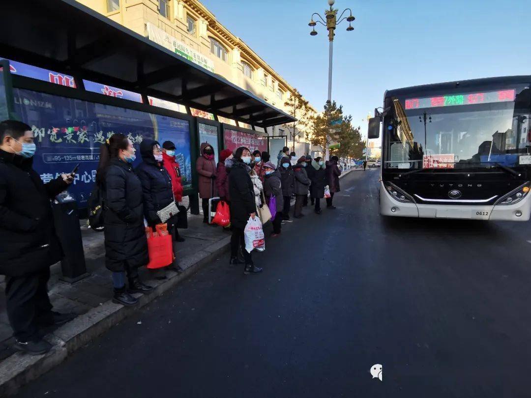 看看我們集寧的新能源純電動公交車試運行啦!