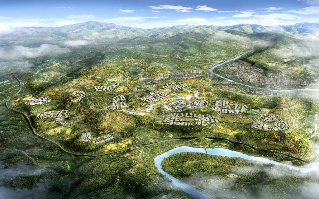 八次全会精神在基层巴中莲山湖新区即将启动建设旨在打造山地公园城市