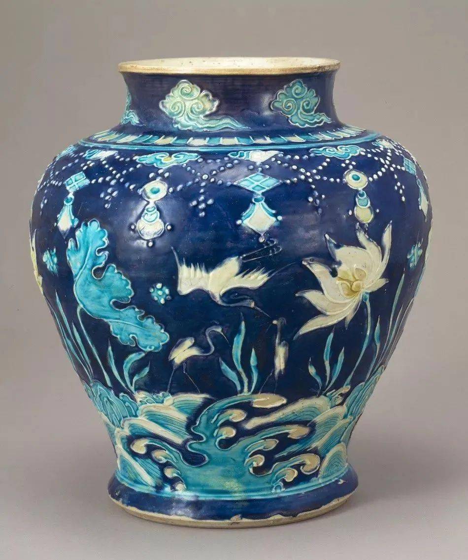 珐华器,古代竟然还有这样惊艳的蓝!