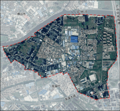 本次啟動合作企業招標的海北村位於荔灣區海龍街道,村域範圍東臨廣州