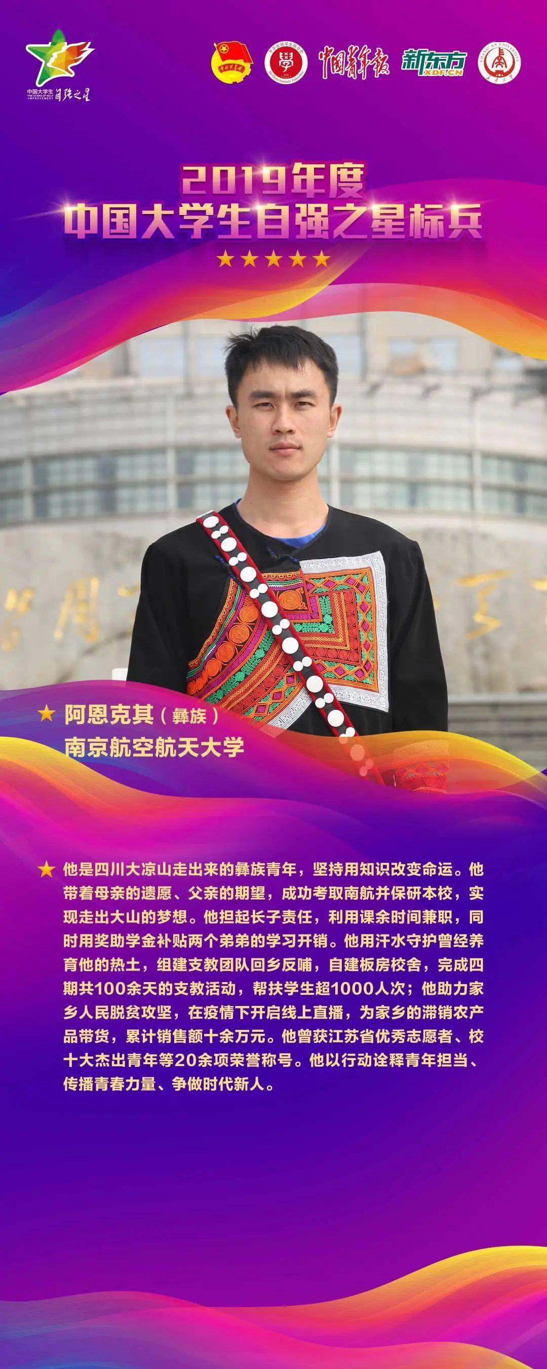 预告| 2019年度"中国大学生自强之星"奖学金推报活动总结分享会暨2020