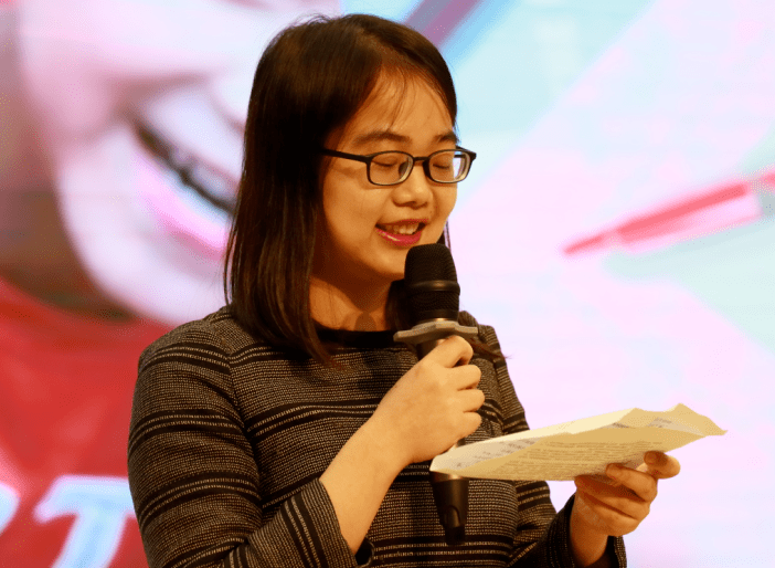 四比四争师德如花花如你实验小学举行四比四争教师演讲比赛