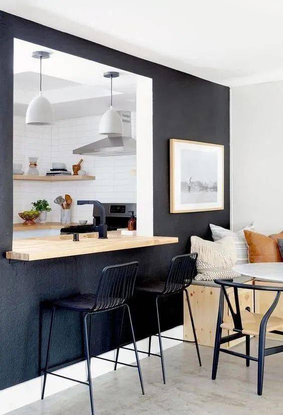 既要无烟又要空间和美感?半开放式厨房设计悄然现身,成为时下新宠