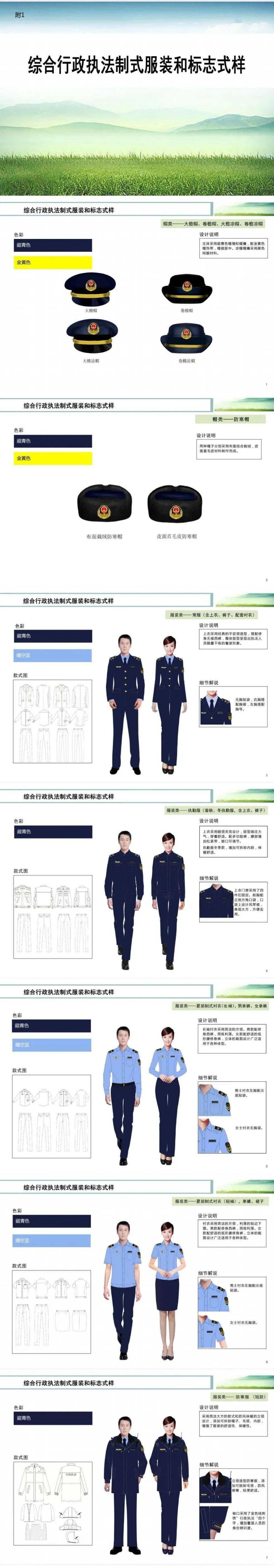 定了市场监管综合行政执法制服长这样