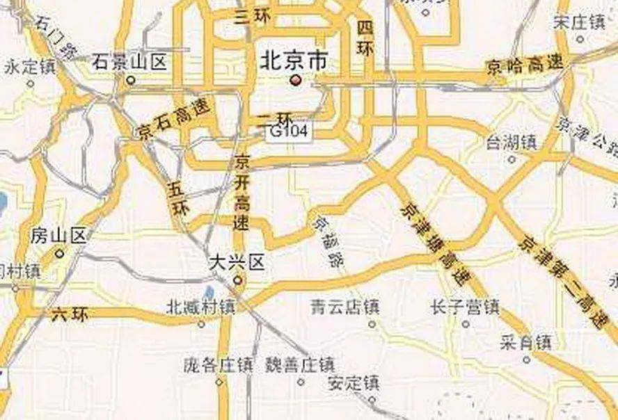 玉泉营街道范围地图图片