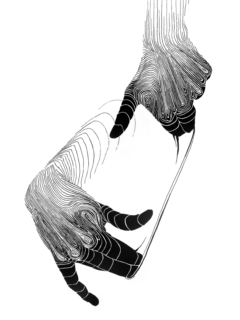 只用一根根线条画画看完让人大呼过瘾