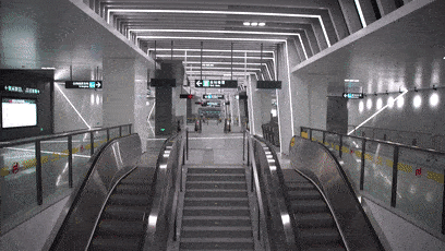 杭州地铁6号线刷屏!千万别抬头看.