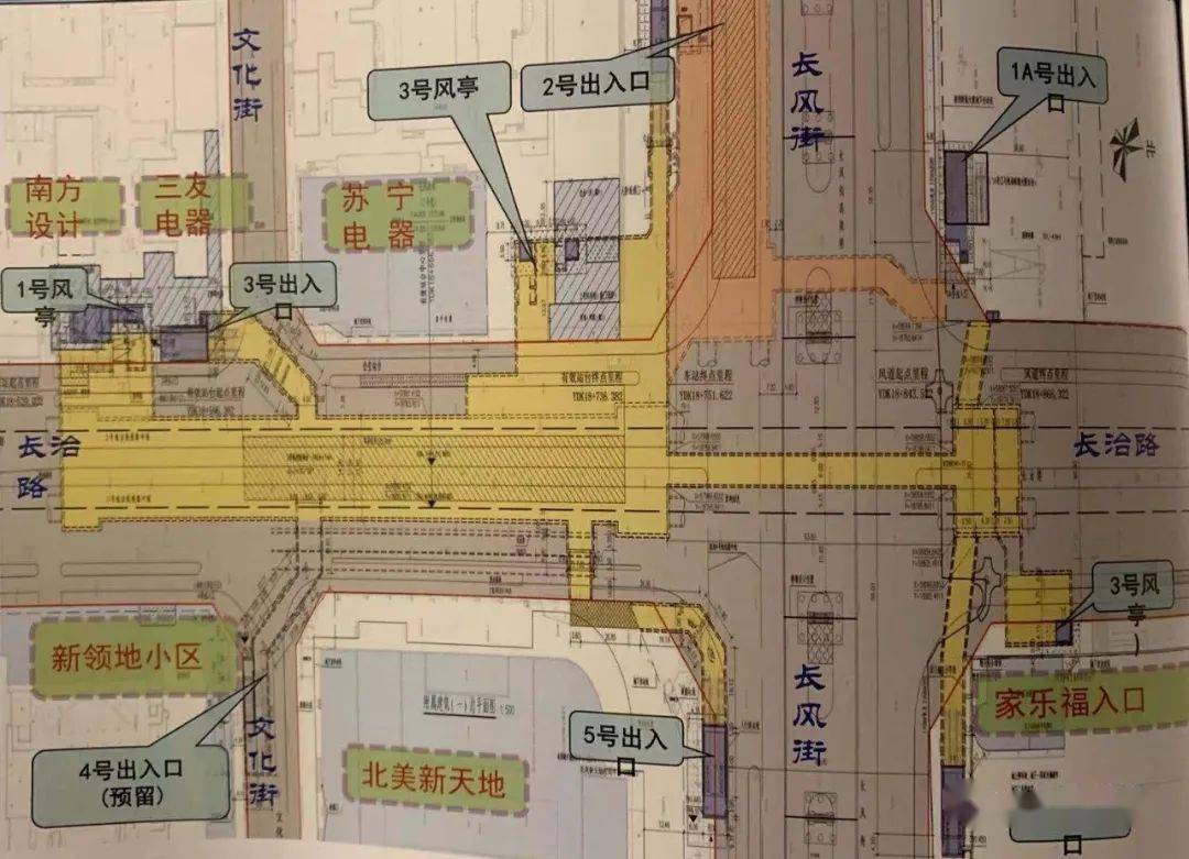 长治地铁1号线线路图图片