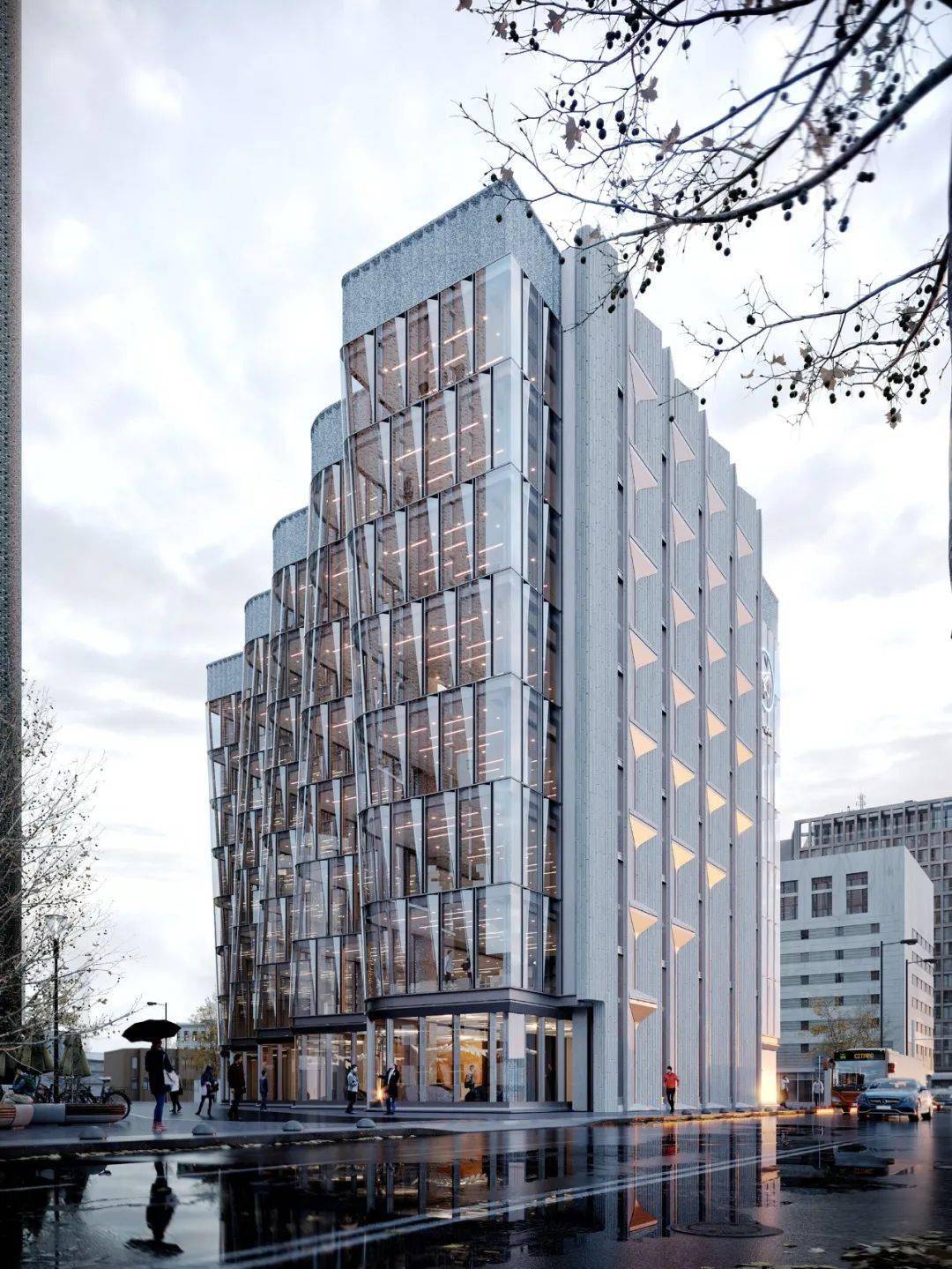 表皮的创新设计,外立面就该这么玩儿!_cinema