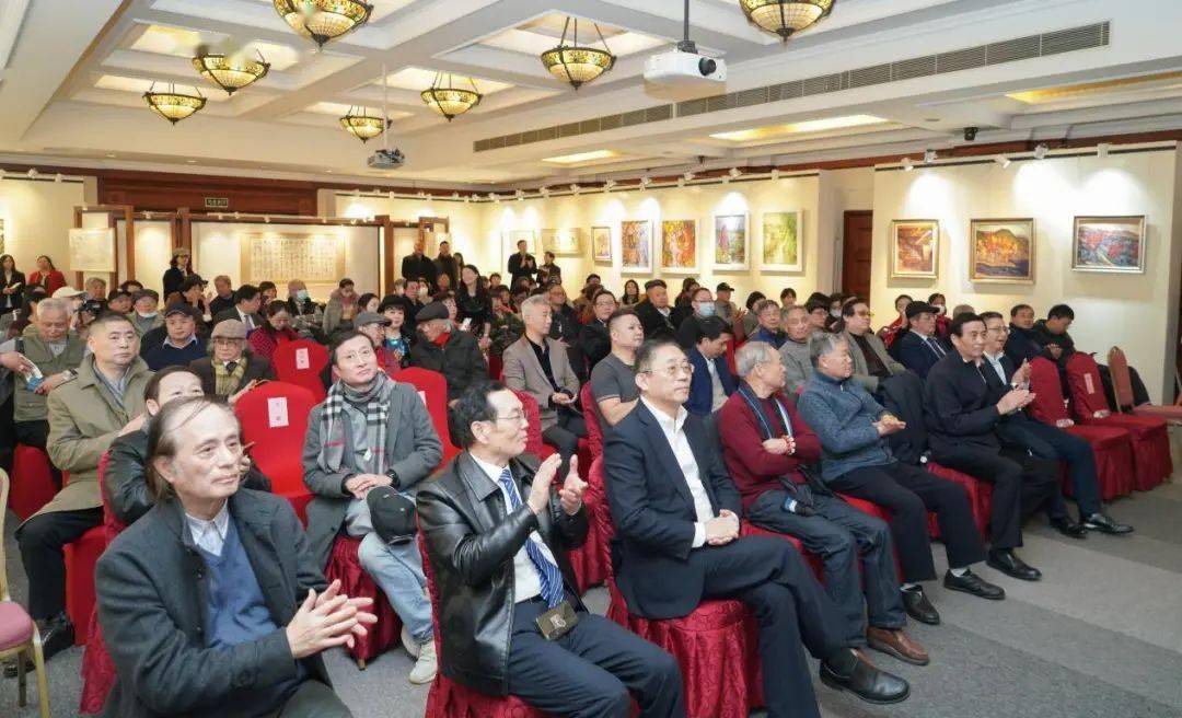 丹青逢陈玉虎赵奋徐坚作品展在国拍开幕