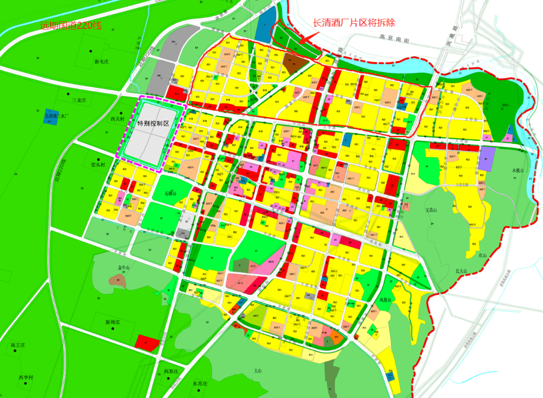 济南西外环路规划图图片
