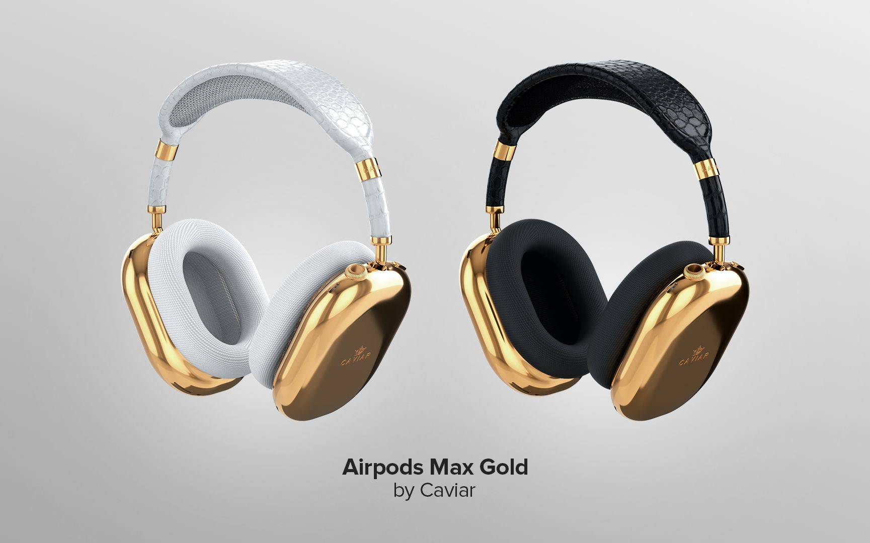 70万元！黄金版AirPods Max来了：这感觉太土豪_Caviar