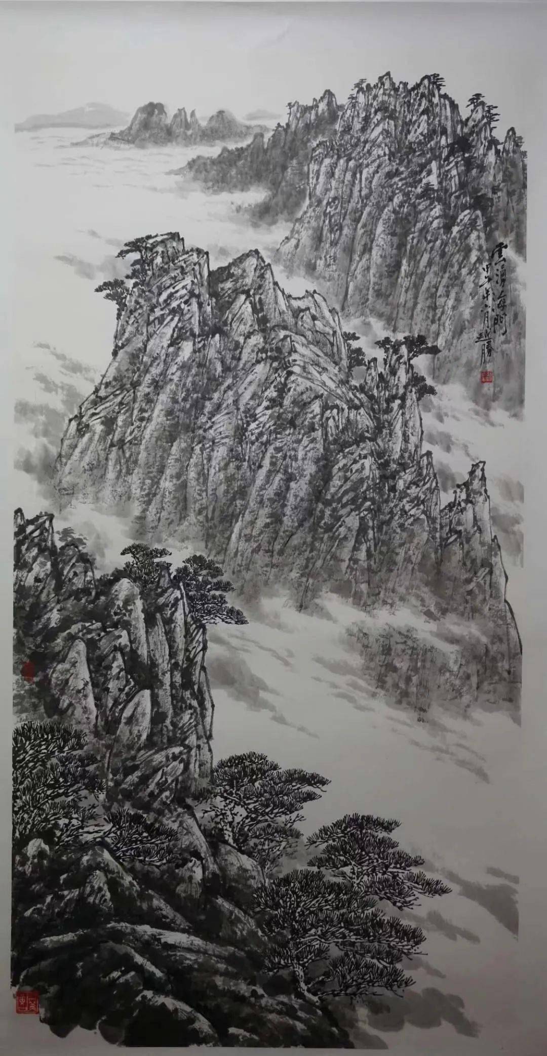 个园芳菲翰墨飘香刘越胜画展即将开启