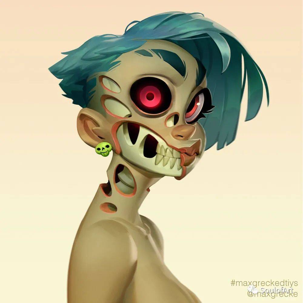 厉害了2d画出了3d的效果欧美卡通风的巨巨maxgrecke7game