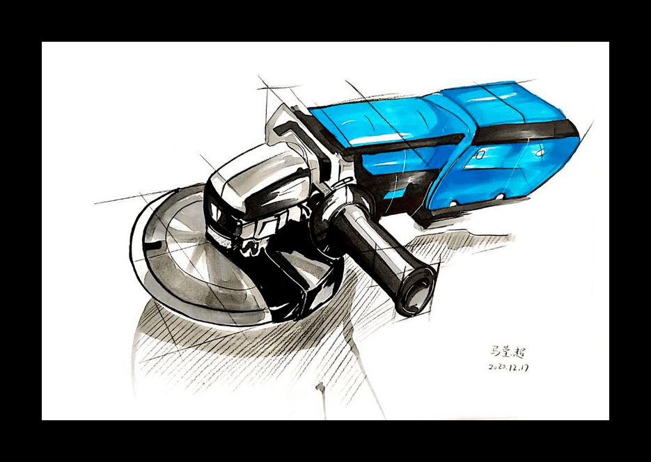 18级产品设计专业 《产品设计效果图表现技法》课程作品展示