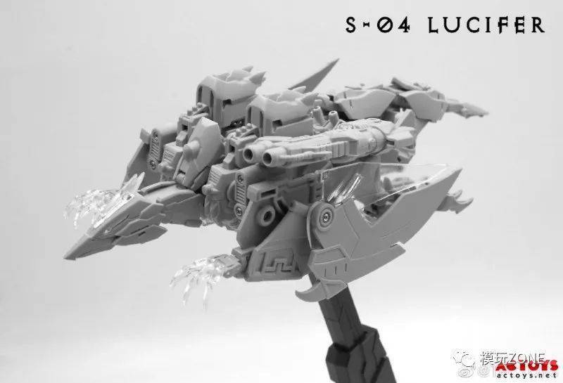 【转载】变形金刚非官方 tfc 求雨鬼五合体 s-04 杀手鹰 灰模公布