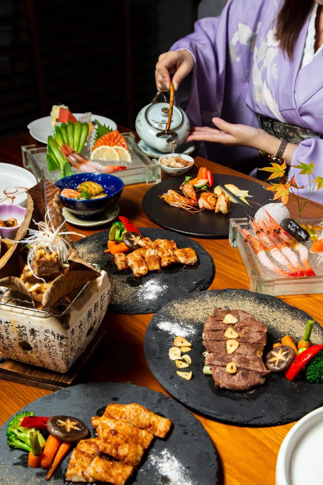 堪比米其林星级的铁板烧,玩转高端"烟火气"!_手机搜狐网