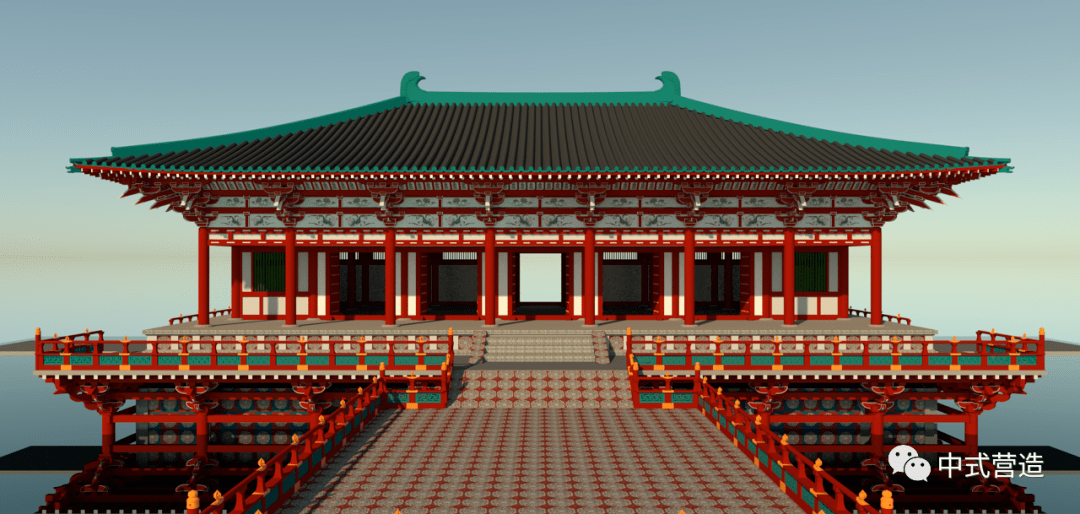 中式营造数字古建筑关键词_含元殿遗址