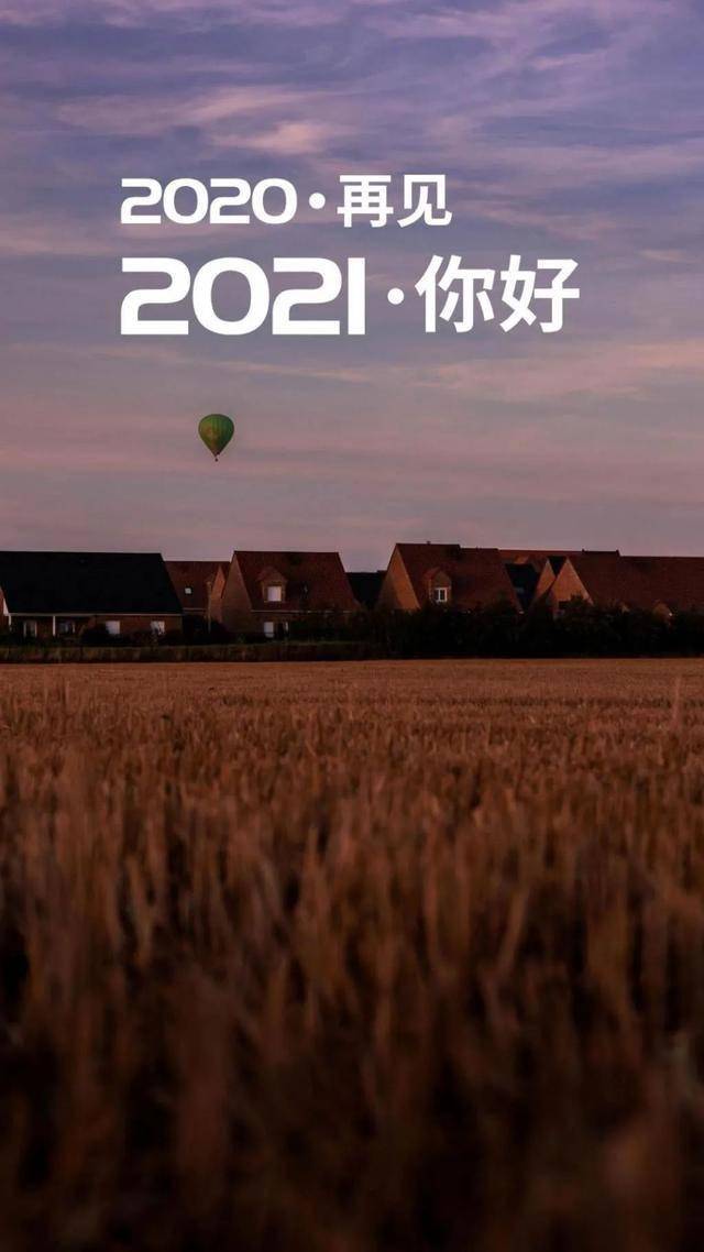 再见2020迎接2021的句子