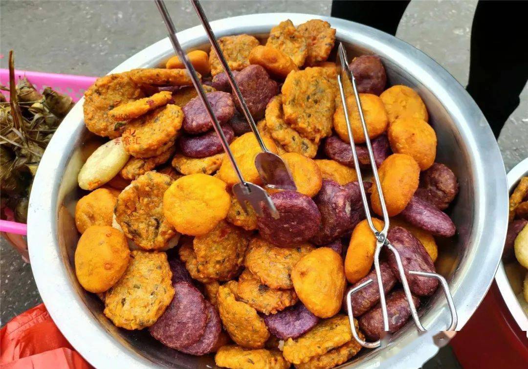 冬天里最好吃的红薯糍粑