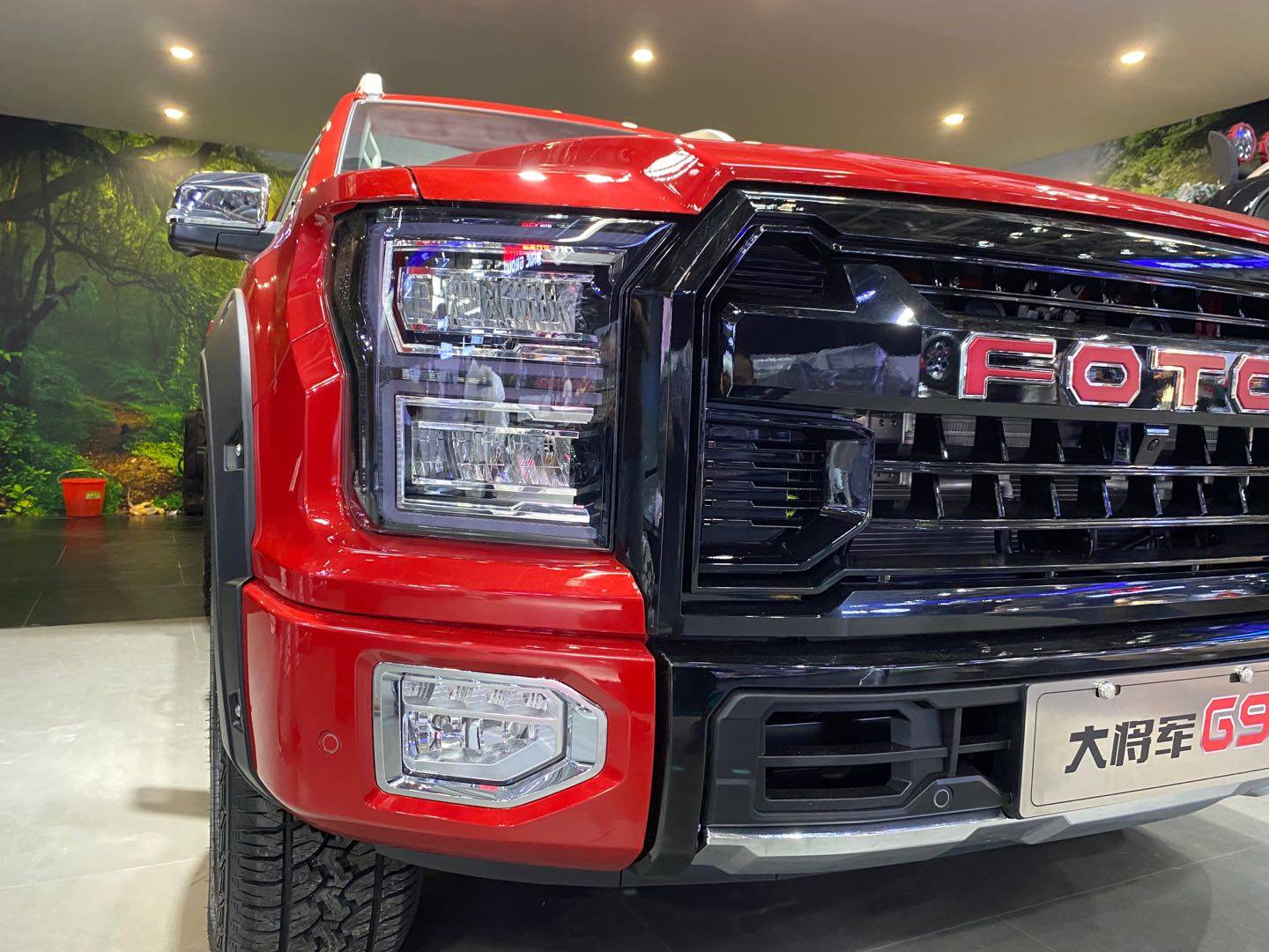 国产猛禽福田大将军1月中下旬上市20t8at