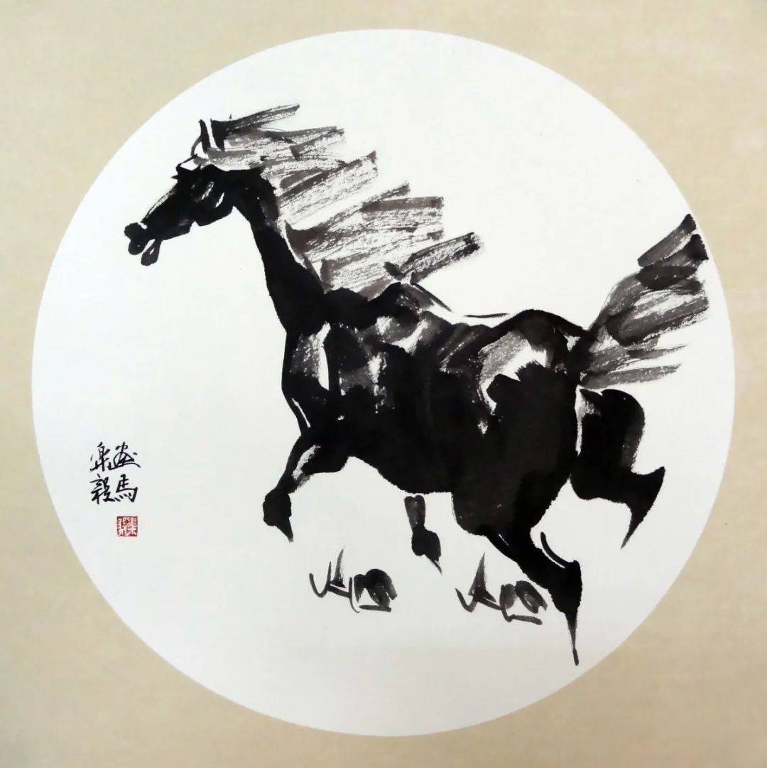 画坛牧马人张乐毅的骏马柔情