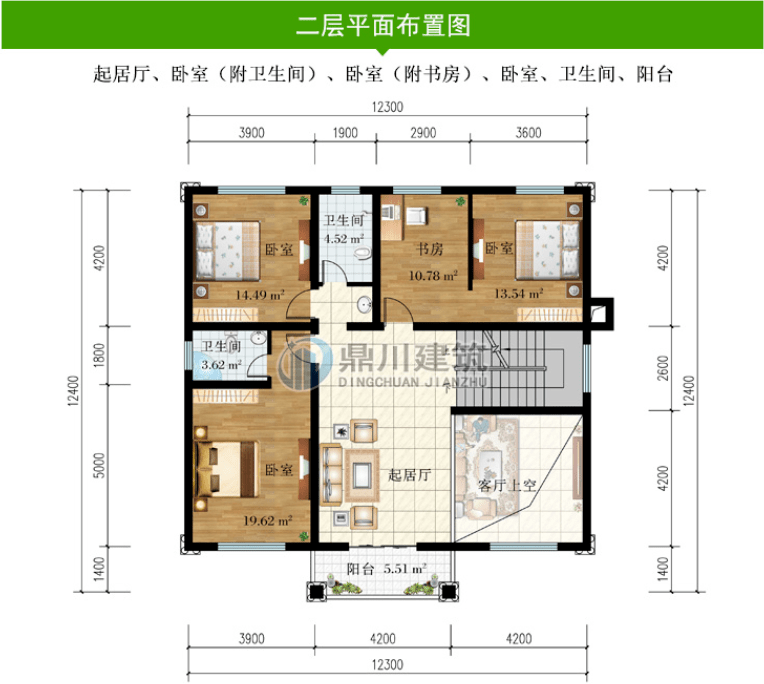 农村5间2层设计图大全图片