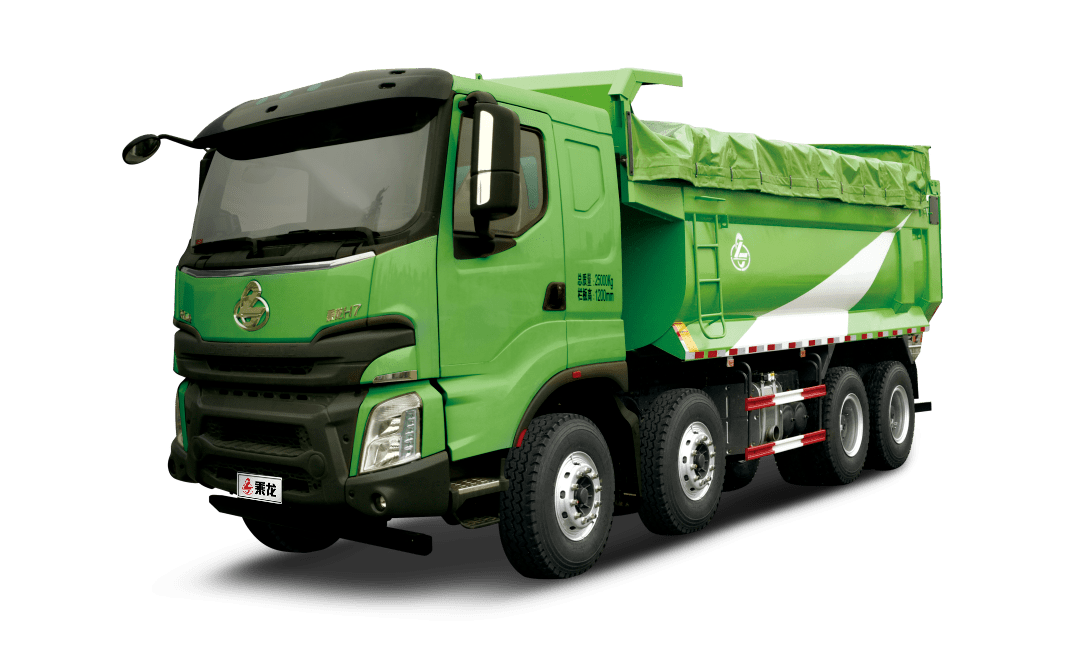 高出勤又环保开乘龙h7城市渣土车城建难题ta来搞定