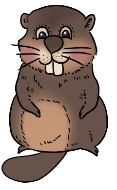 快看,千姿百态的耗子尾巴!_河狸