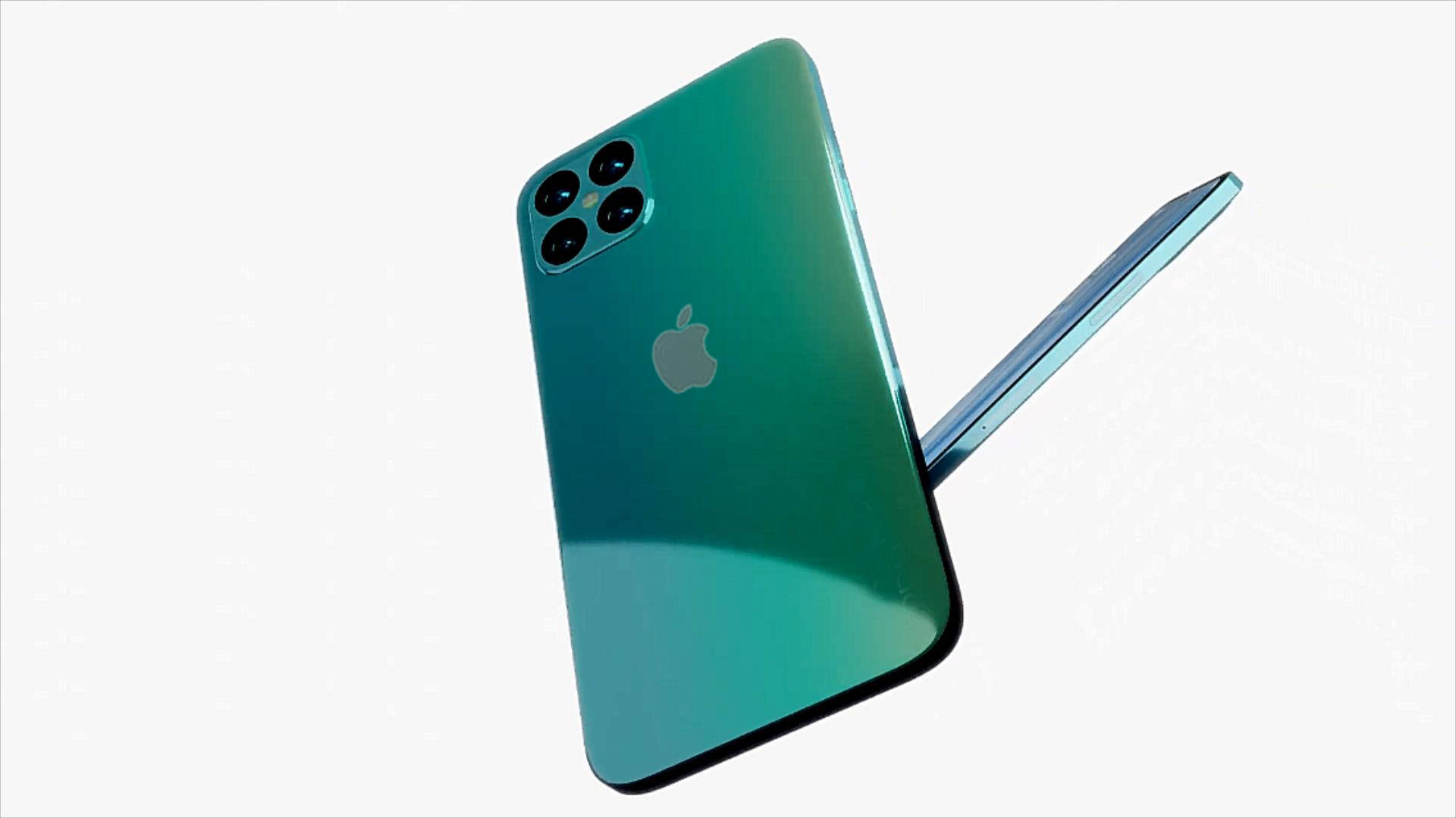 iphone13pro概念图:终于用上打孔屏_屏幕