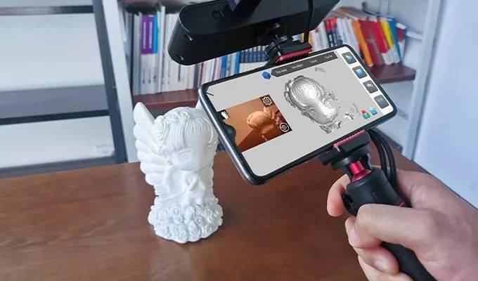 专业级手持3d扫描仪雕像人脸动物轻松扫描成像海外黑科技