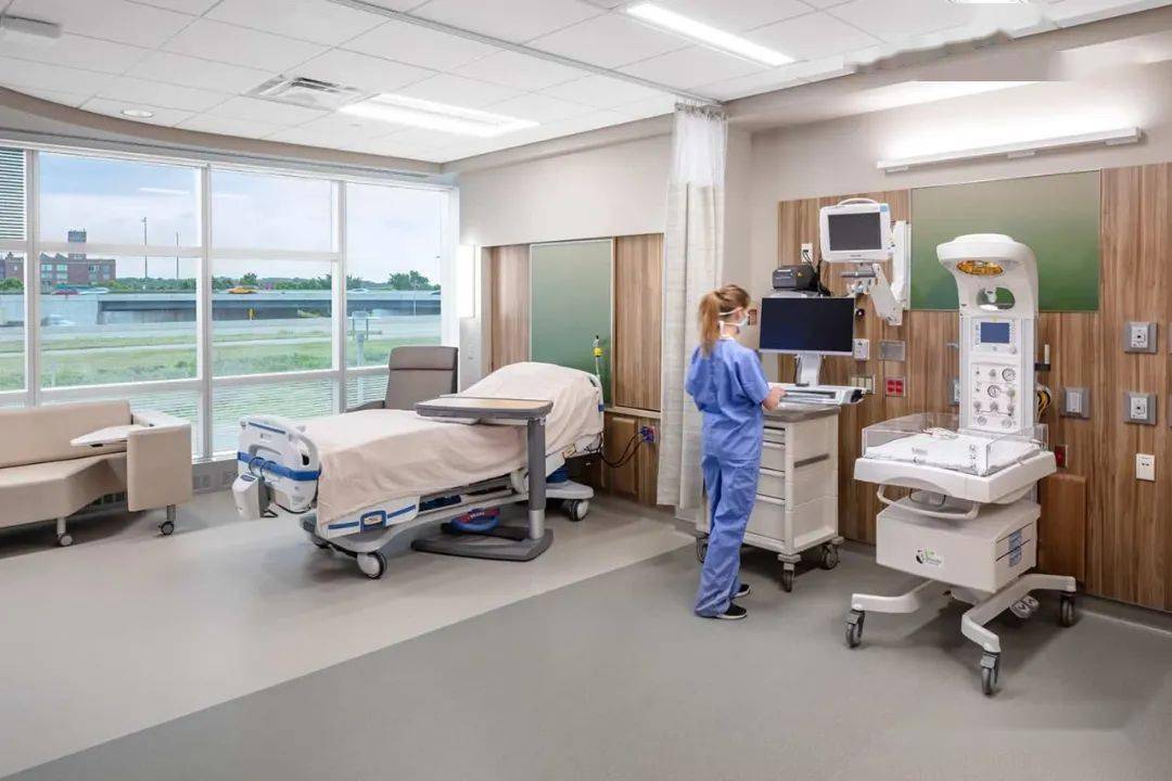 这个新交付的美国妇产大楼,不止是色彩用得妙_医疗