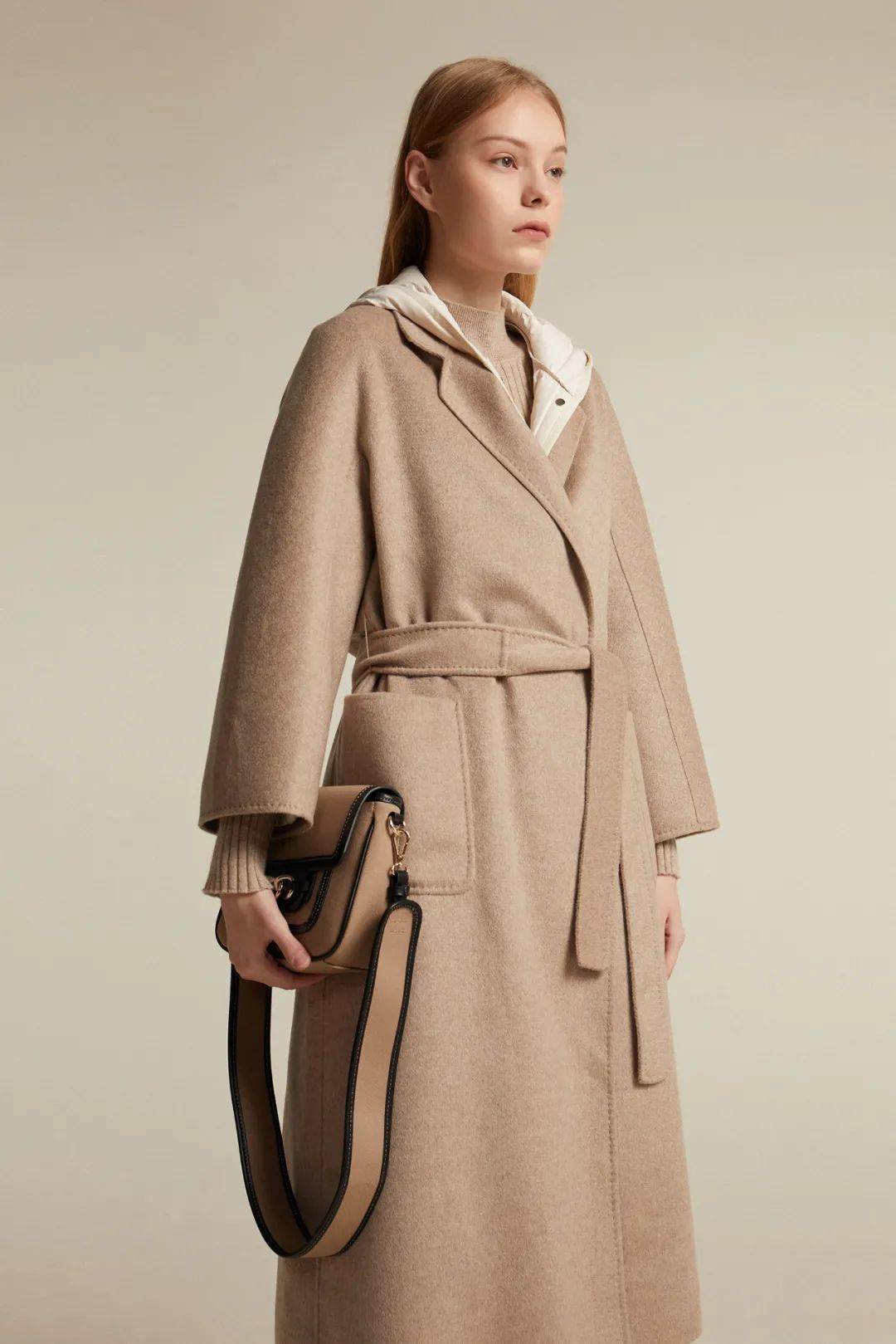 【珍贝羊绒】冬的质感源于轻暖_大衣