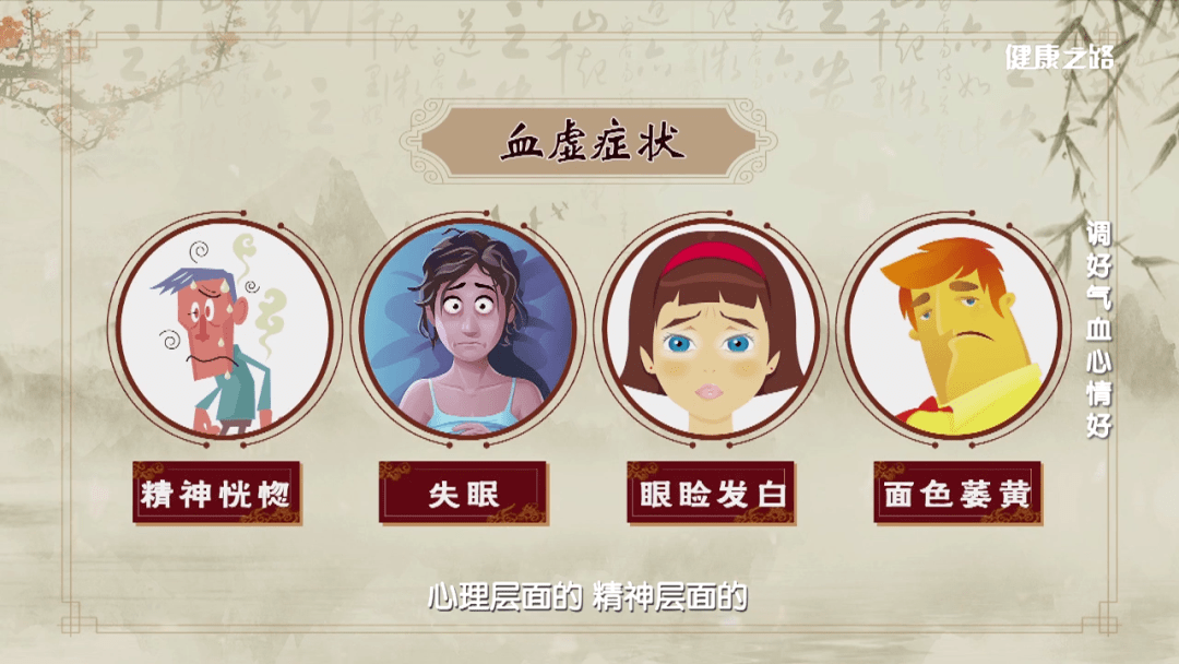 血虚《黄帝内经》记载人心气虚时,精神状态也会不振,出现唉声叹气,提