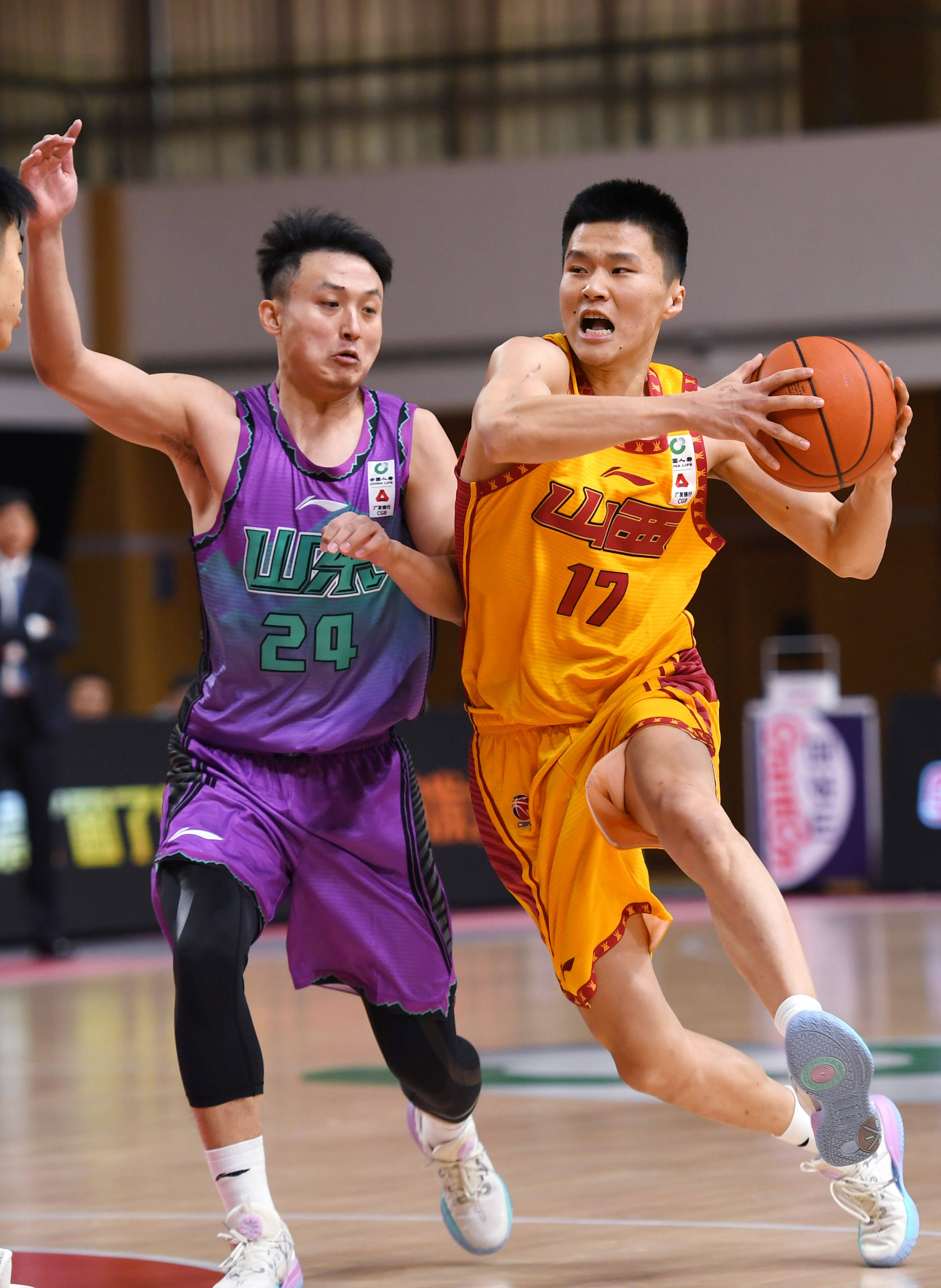 篮球cba第二阶段山西汾酒股份对阵山东西王
