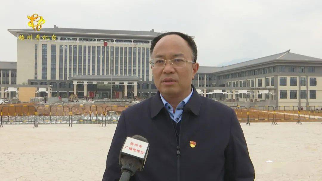 苍梧县委书记 林树锋:"下一步,苍梧县将坚定贯彻新发展理念,主动融入