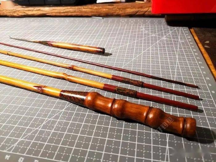 创意diy原竹小物竿的制作